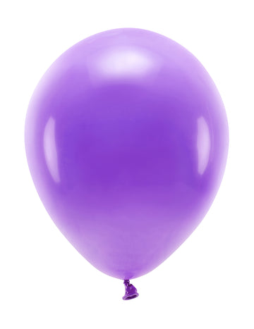 100 baloane din latex violet pastel 26 cm