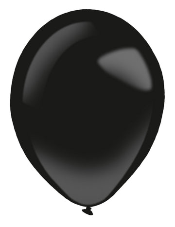 100 baloane negre 27 cm