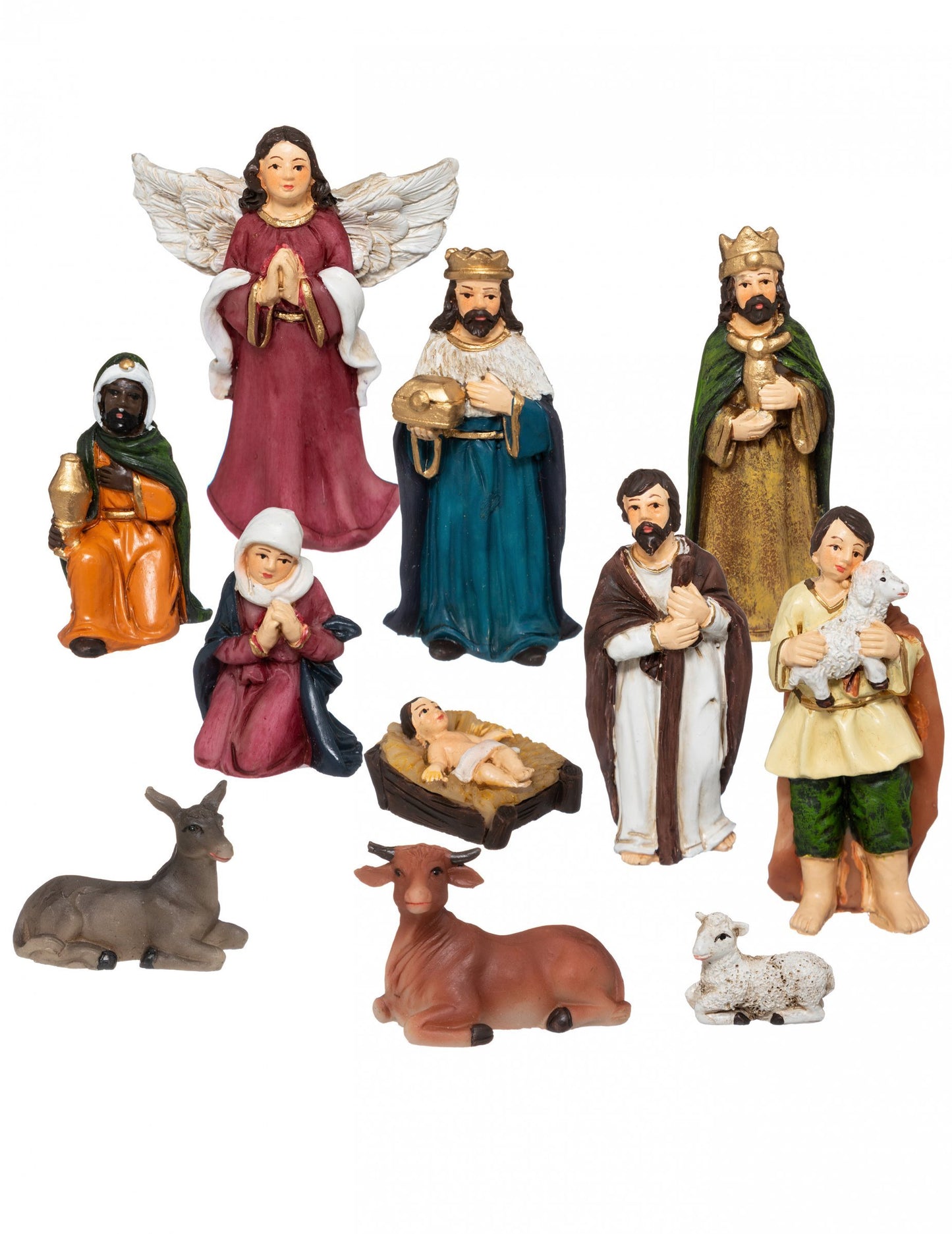 11 rășină Santons 7,5 cm