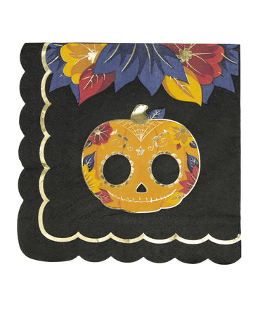 16 prosoape de hârtie Los Muertos Dia 33 x 33 cm