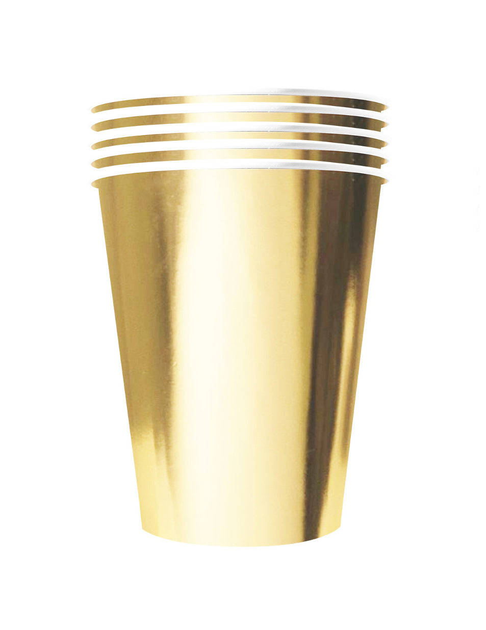 20 CUPS AMERICANĂ Reciclabilă Carton Gold 53 Cl