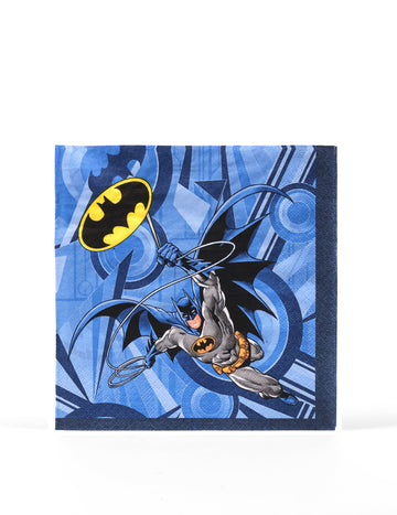 20 prosoape de hârtie Batman 33 x 33 cm