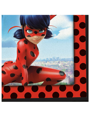 20 prosoape de hârtie ladybug la Paris 33 x 33 cm