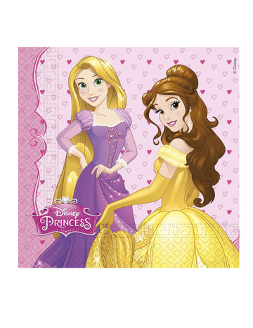 20 Disney Core Princess Prosoape de hârtie 33 x 33 cm