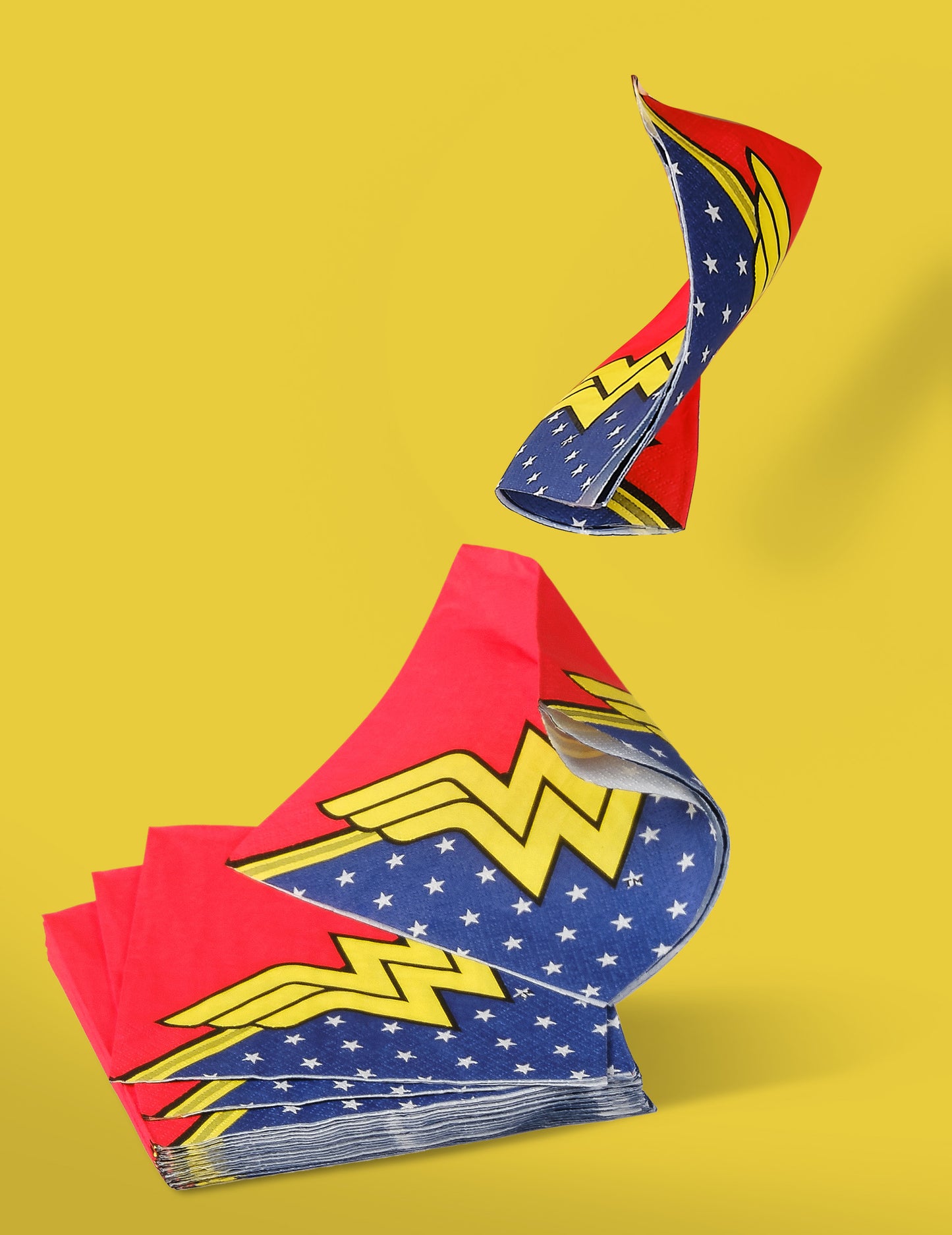 20 Prosoape de hârtie Wonder Woman 33 x 33 cm