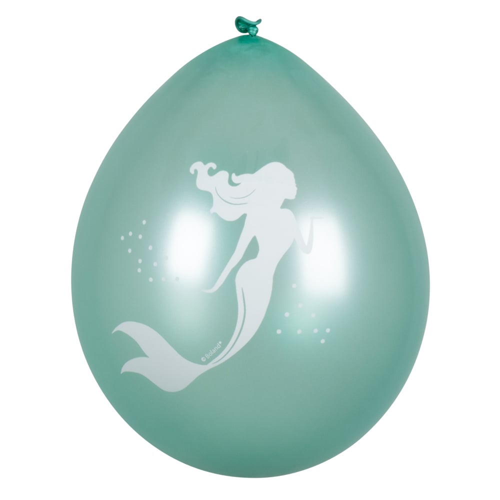 6 Lagune Mermaid Balloons 25 cm