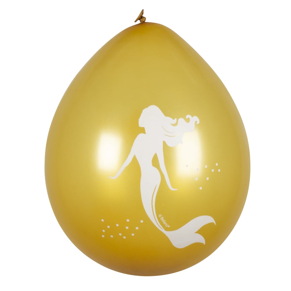 6 Lagune Mermaid Balloons 25 cm