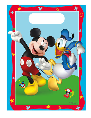 6 pungi de plastic Mickey Mouse