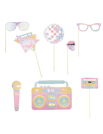 8 accesorii fotobooth din anii 90