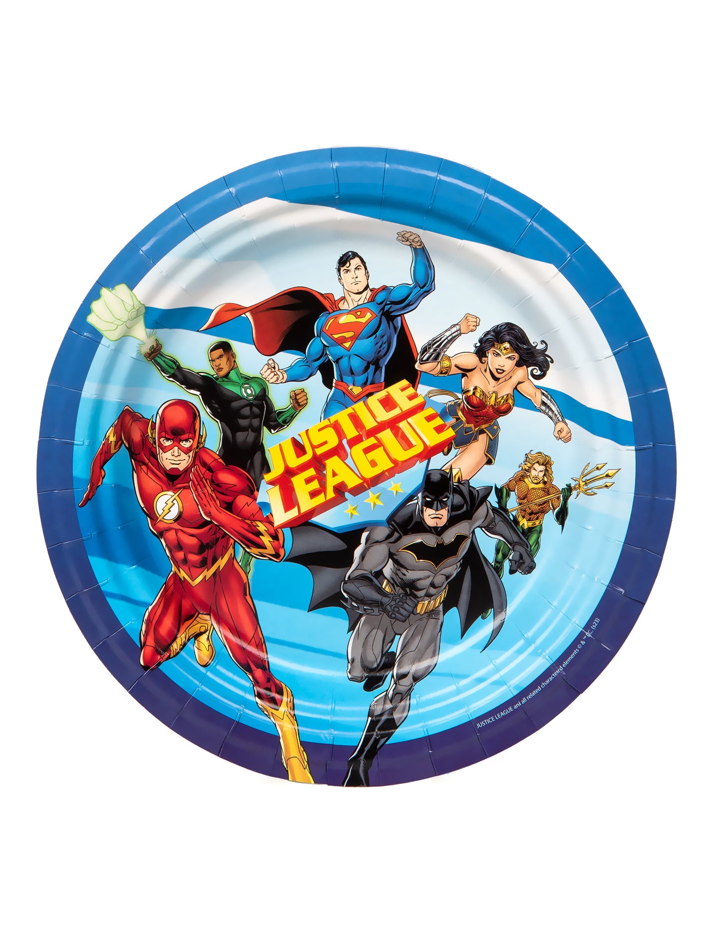 8 plăci de carton FSC Justice League 23 cm