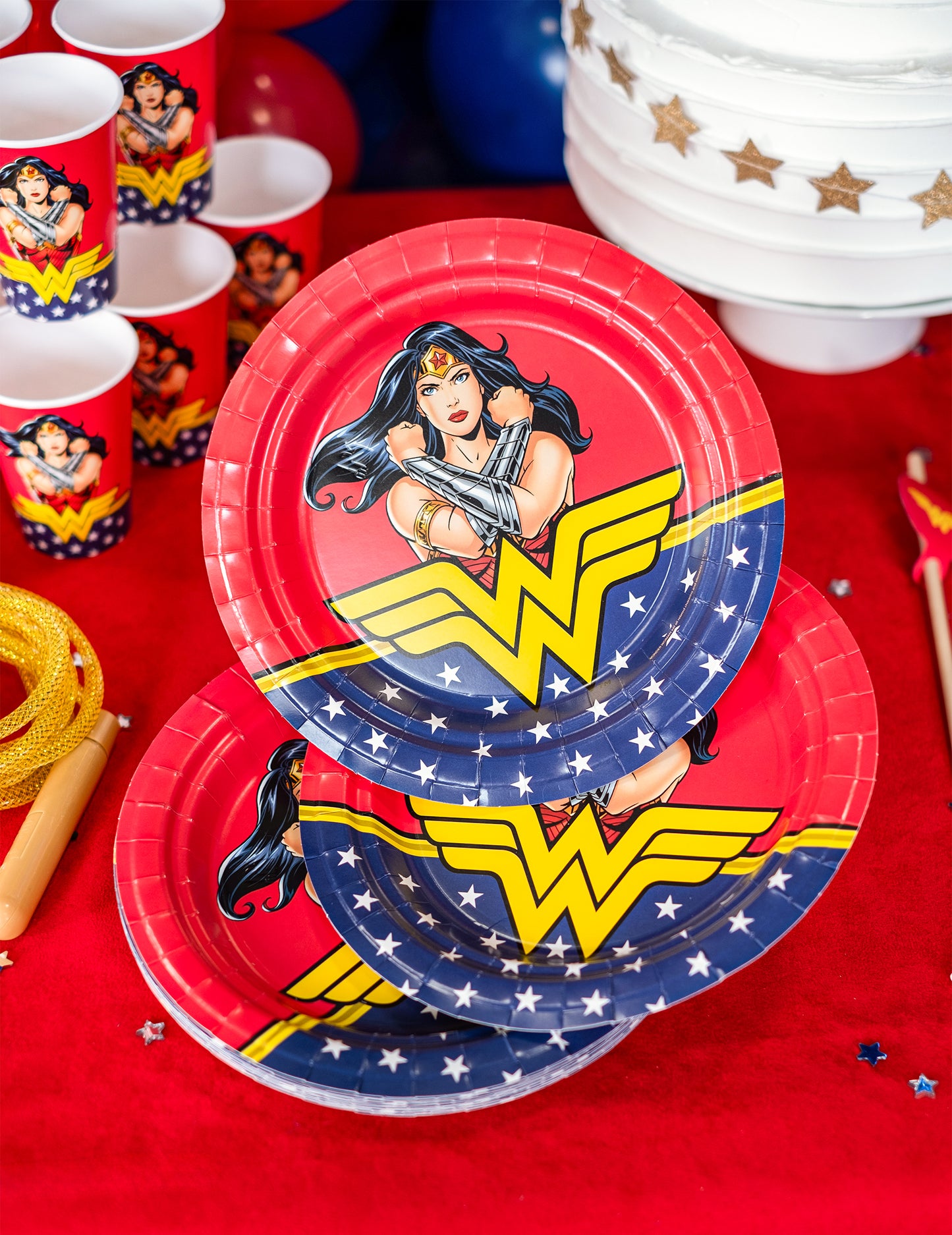 8 FSC Wonder Woman 23 cm Plăci de carton