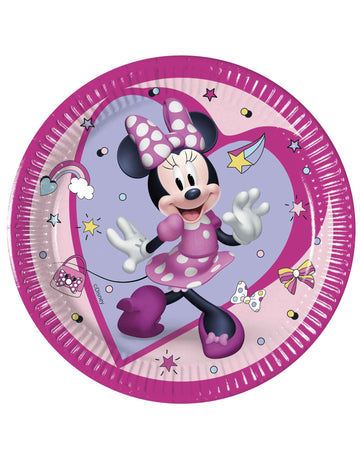 8 plăci de carton Minnie Junior 20 cm