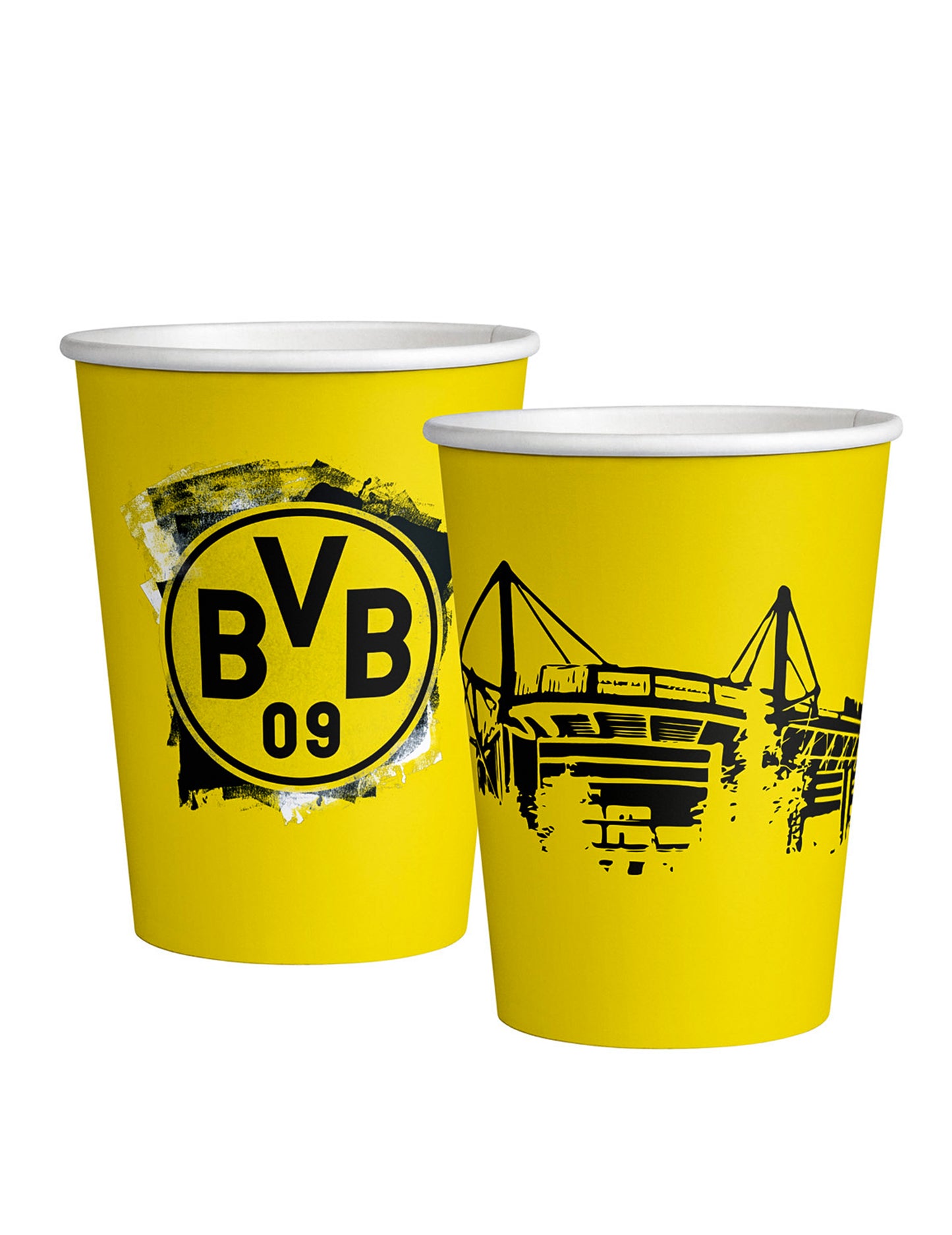 8 cupe de carton Borussia Dortmund 250 ml