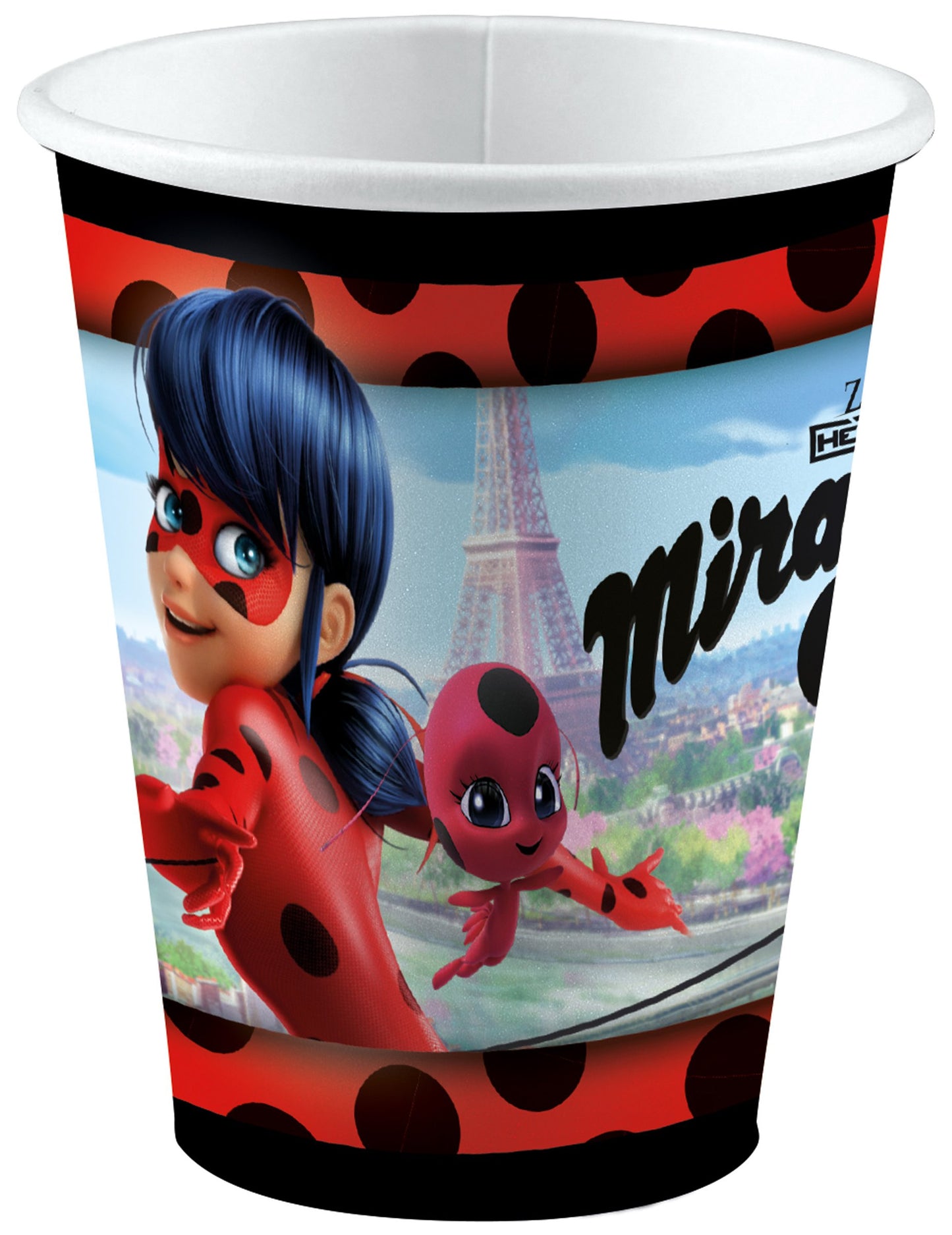 8 căni de carton ladybug la Paris 250 ml