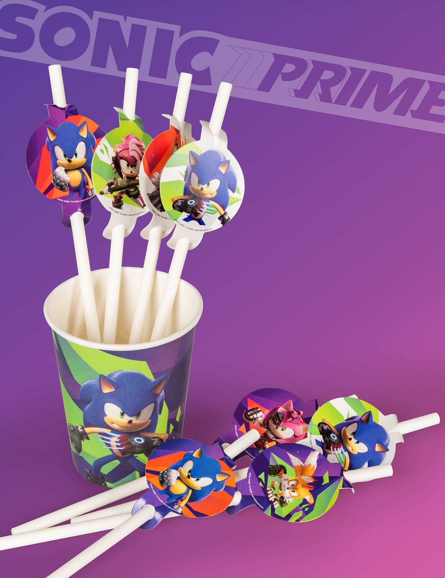 8 paiele Sonic Prime