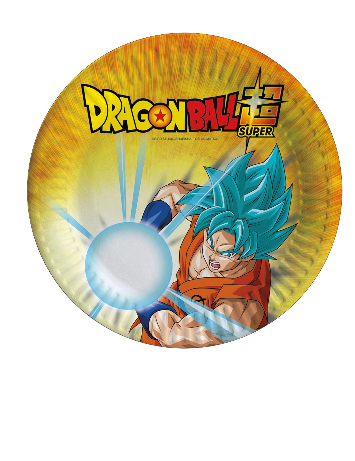 8 farfurii de carton Super Ball Dragon Super 18 cm