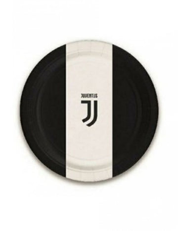 8 farfurii mici de carton Juventus 18 cm