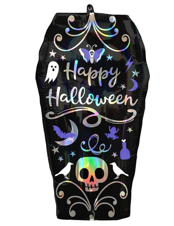 Baloane din aluminiu Halloween Iridescent 38 x 68 cm