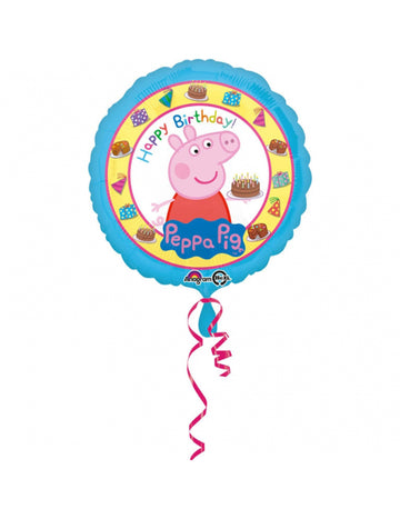 La mulți ani Peppa Pig 43 cm Balon din aluminiu