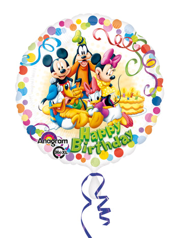 Mickey Aluminum Balloon și prietenii săi 43 cm