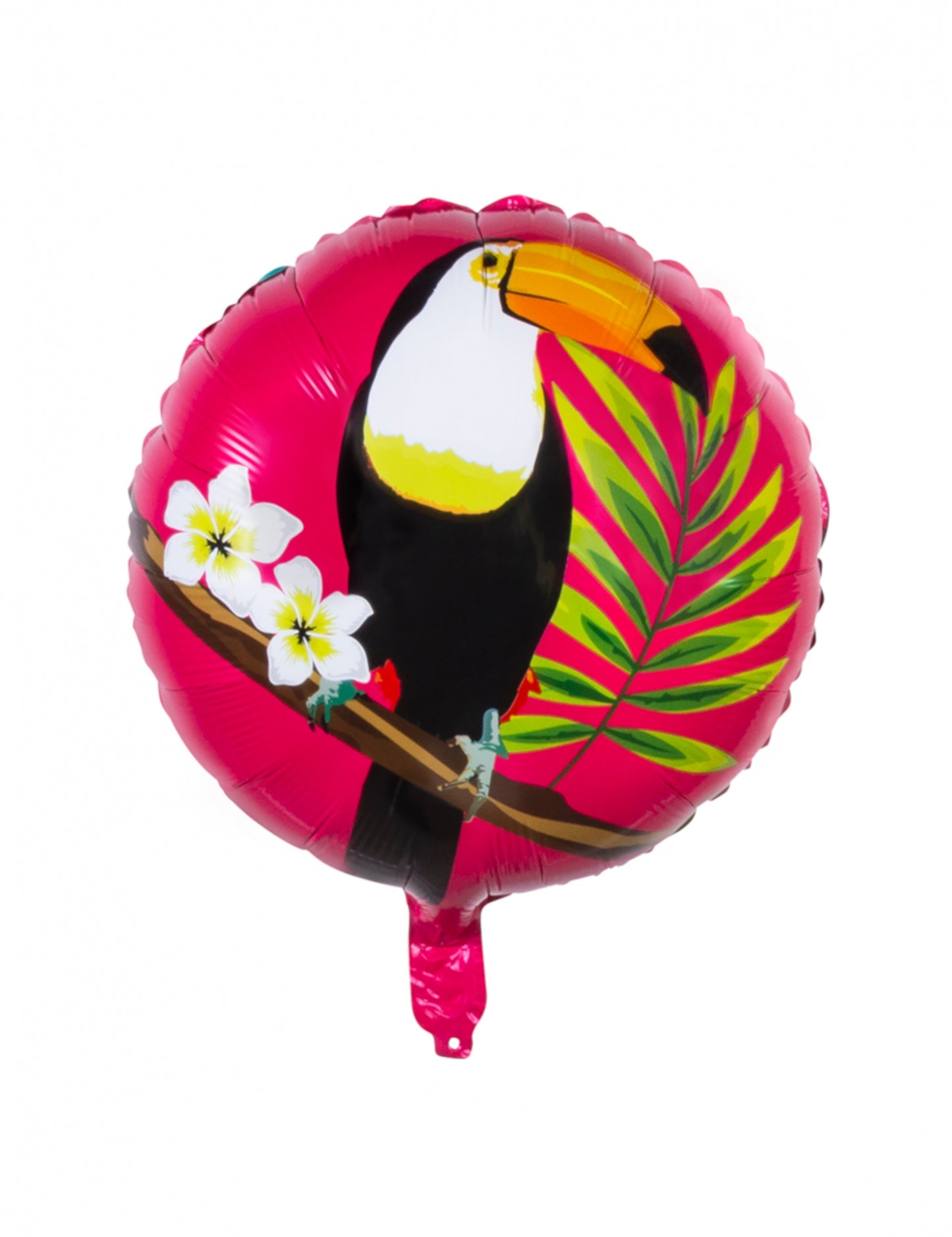 Blue și Fuschia 45 cm Blue Toucana Balon din aluminiu