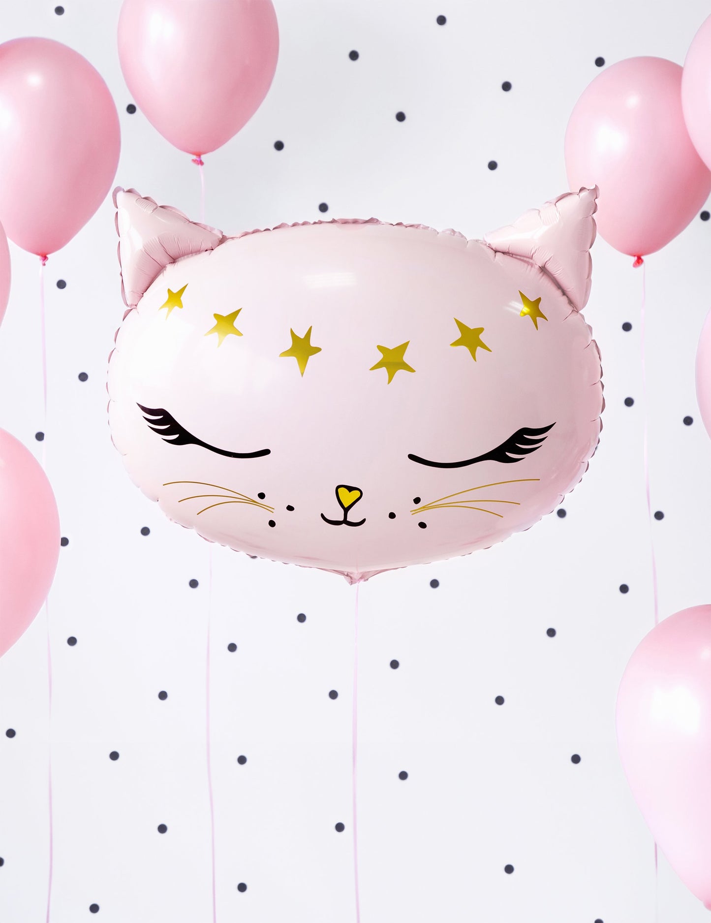 Aluminiu Ballon Pink Cat 48 x 36 cm