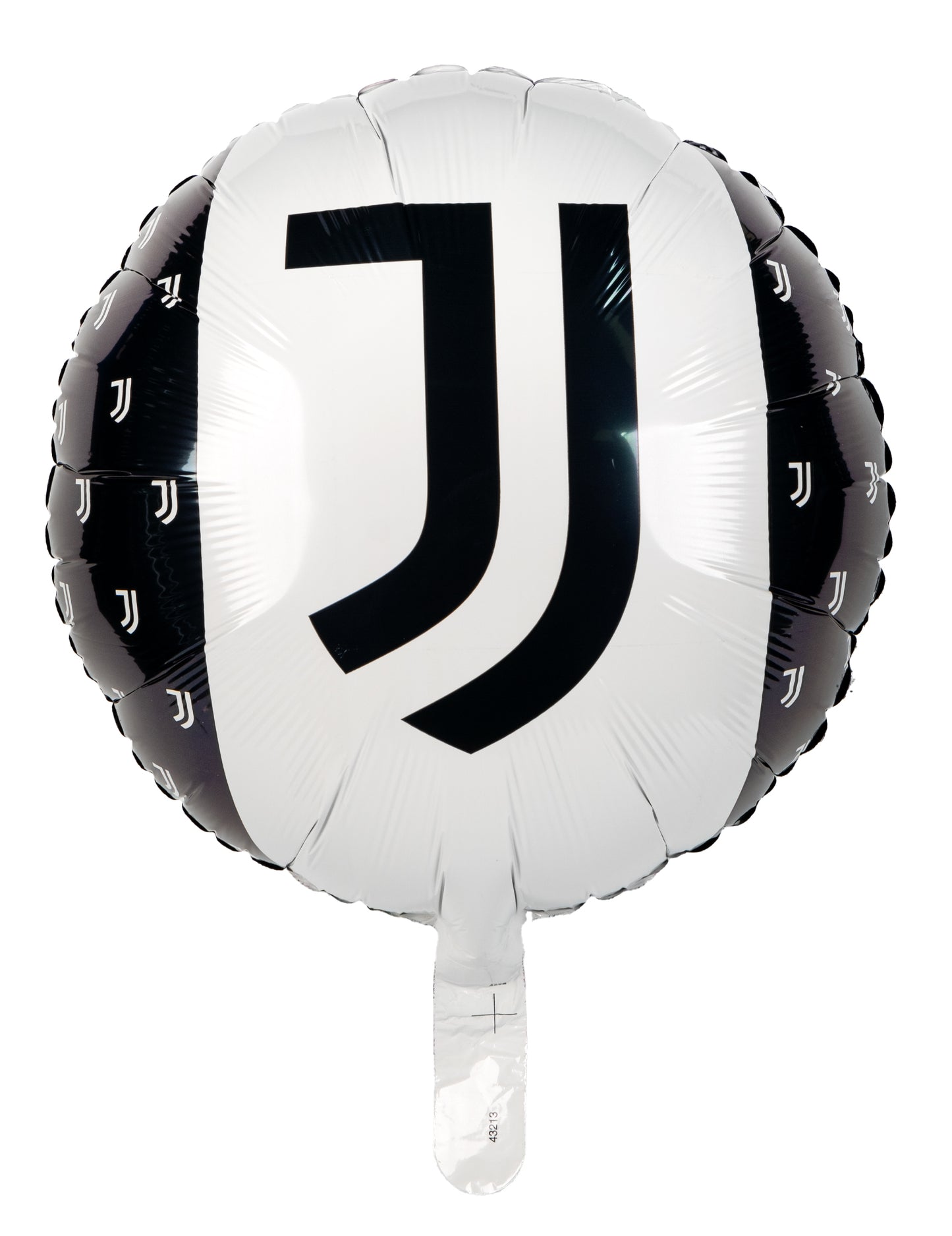 Balon de aluminiu Juventus alb -negru 43 cm