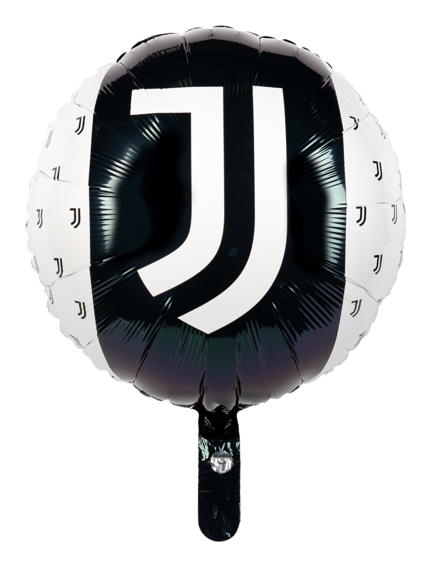 Balon de aluminiu Juventus alb -negru 43 cm