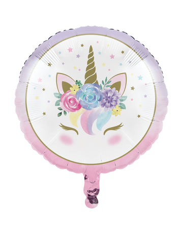 Balon în zâna zâne unicornia 45 cm