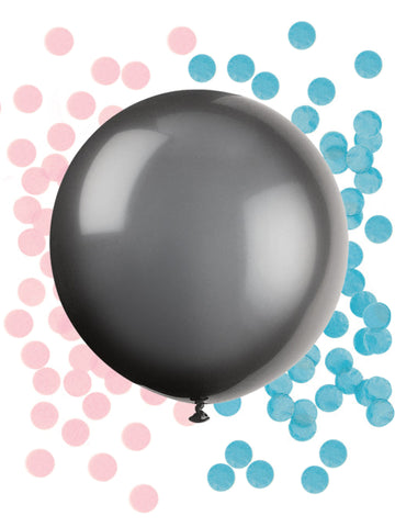 Bilă Giant Giant Giant Latex Ball cu confetti 60 cm