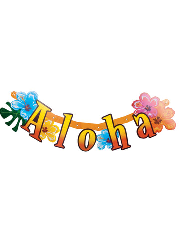 Aloha Hawaii Banner articulat