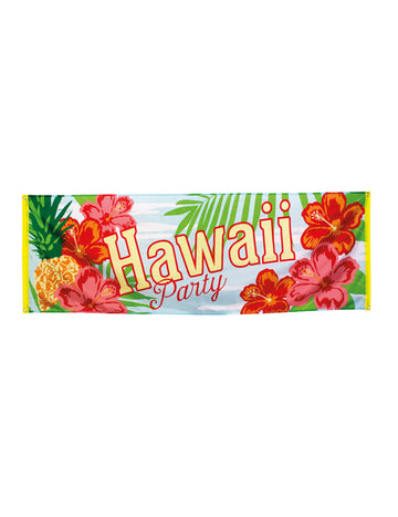 Hawaii Party Banner 74 x 220 cm