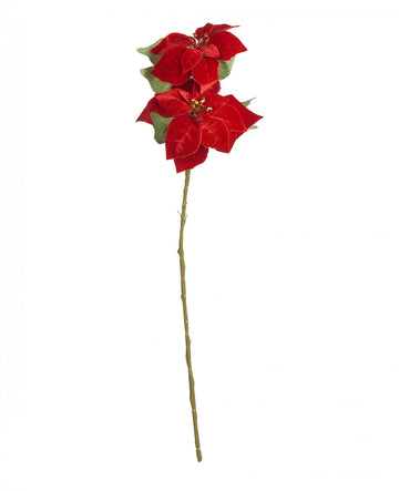 Red Poinsettia Flower Flower 75 cm