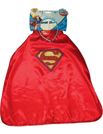 Cape și bandă supergirl super -erou fete