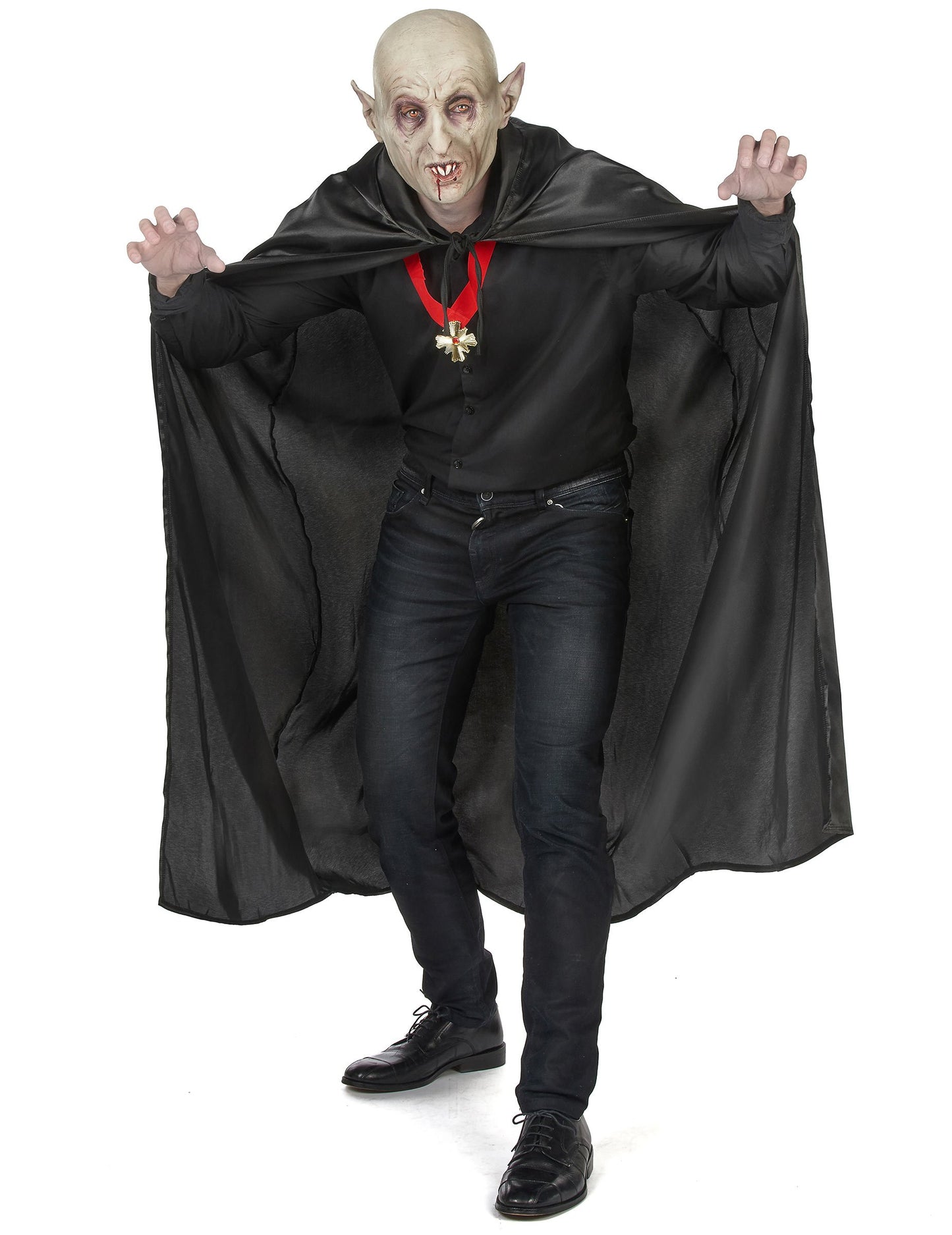 Halloween Adult Negru Vampire Cape