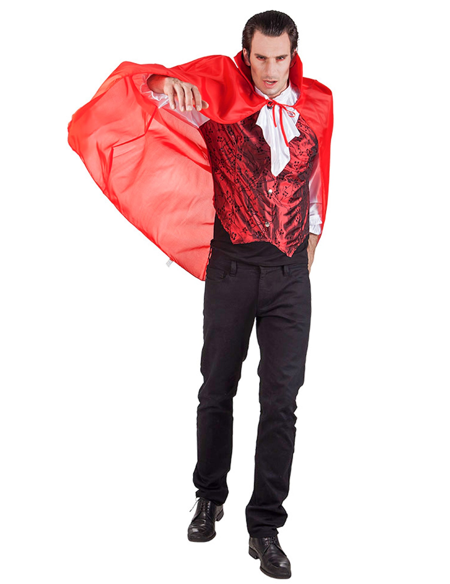 VAMPIRE RED CAPE 120 cm Halloween