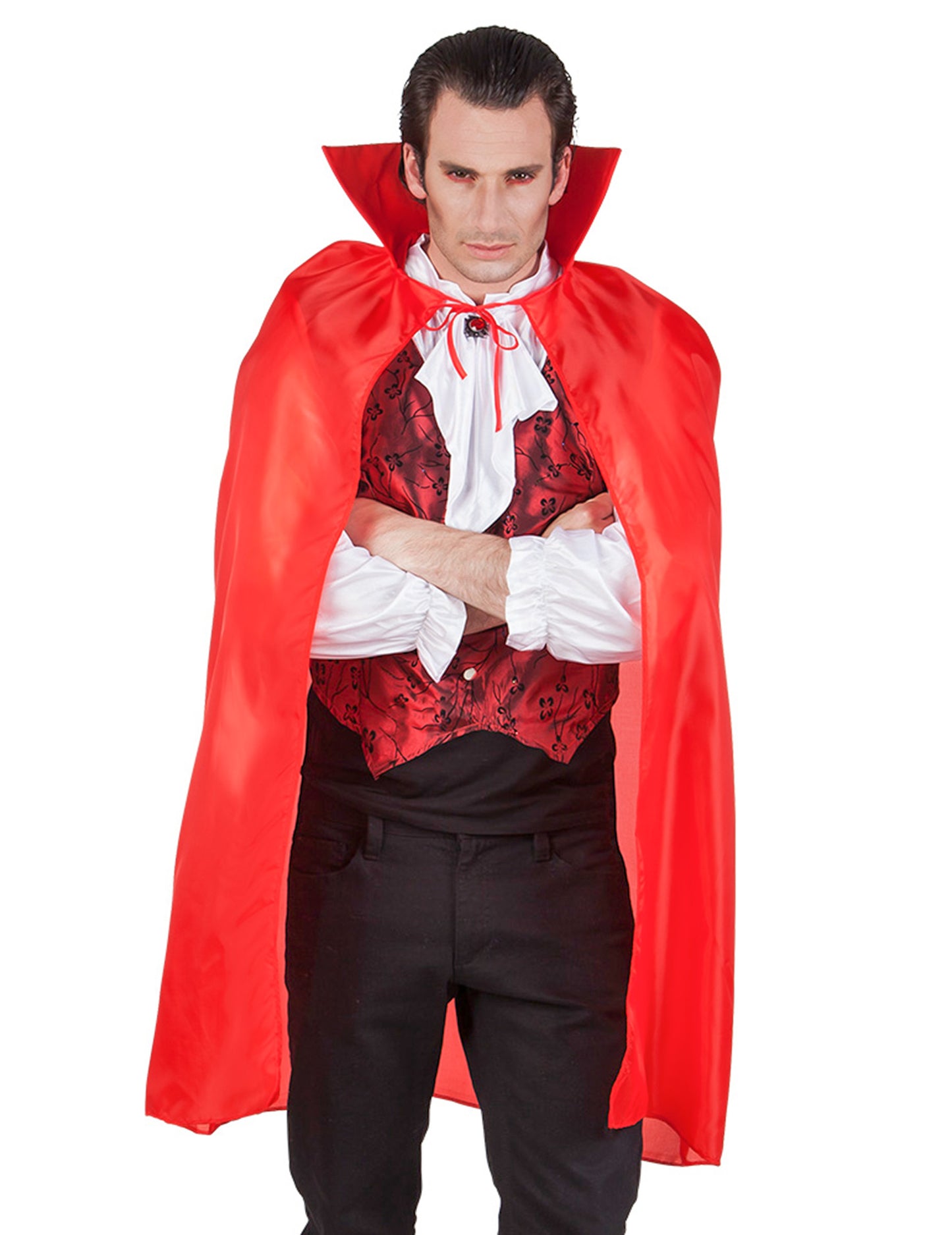 VAMPIRE RED CAPE 120 cm Halloween