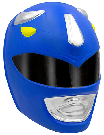 Casca Power Ranger albastra pentru adulti