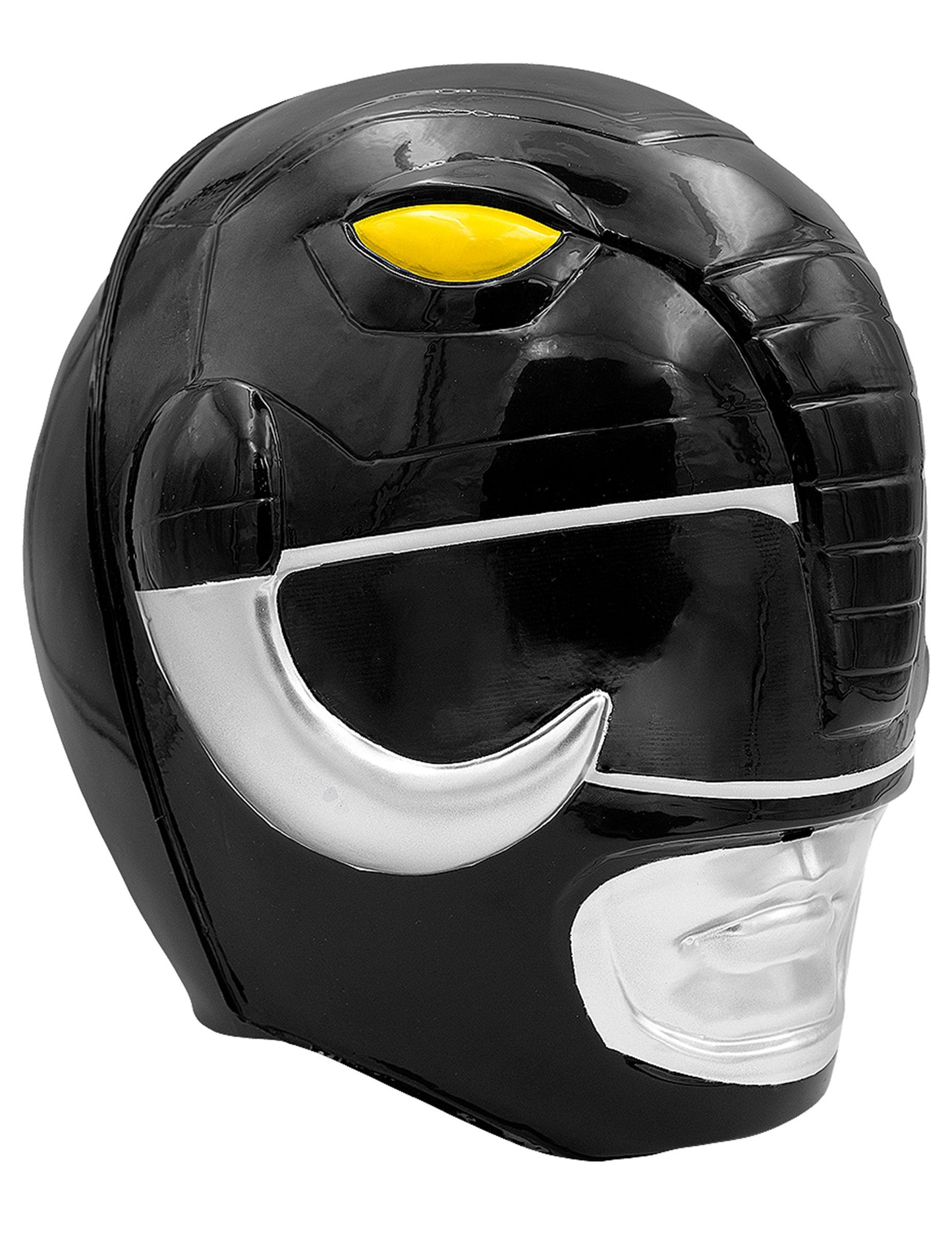 Casca Power Ranger neagra pentru adulti