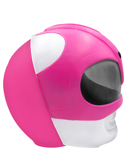 Casca Power Ranger roz pentru adulti