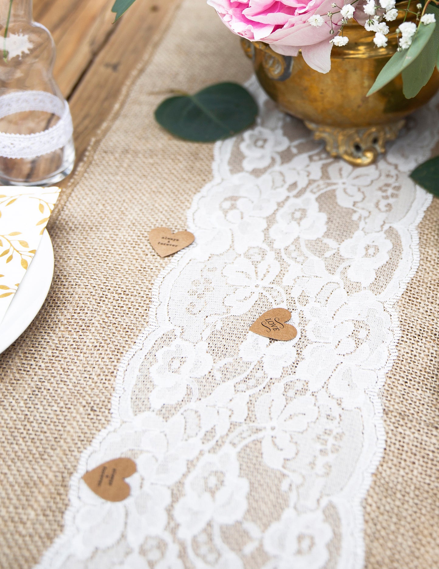 JUT Table Table Center Lace 28 cm x 2,75 m