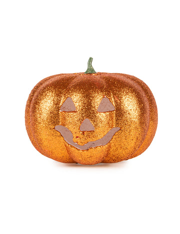 Pumpkin Glitter Luminous Halloween 17 cm