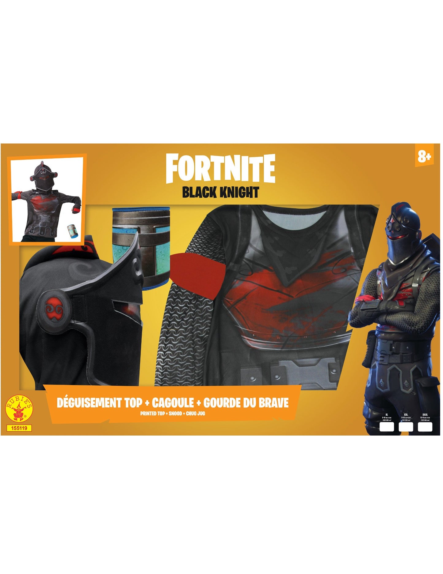 Classic Black Knight Fortnite Adolescent Box