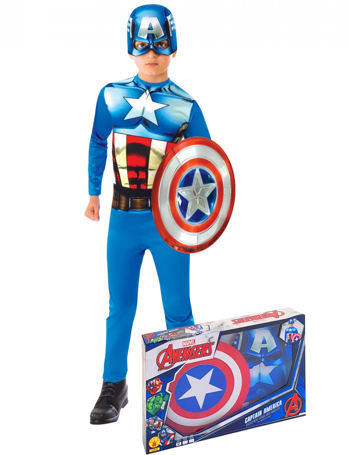 Cutie Classic Captain America cu Boy Shield