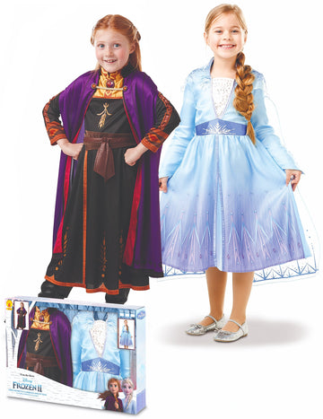 Elsa și Anna Frozen Deghize Box 2 fete