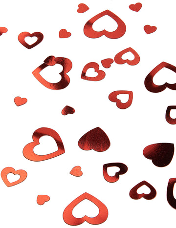 Confetti Red Hearts 14 g