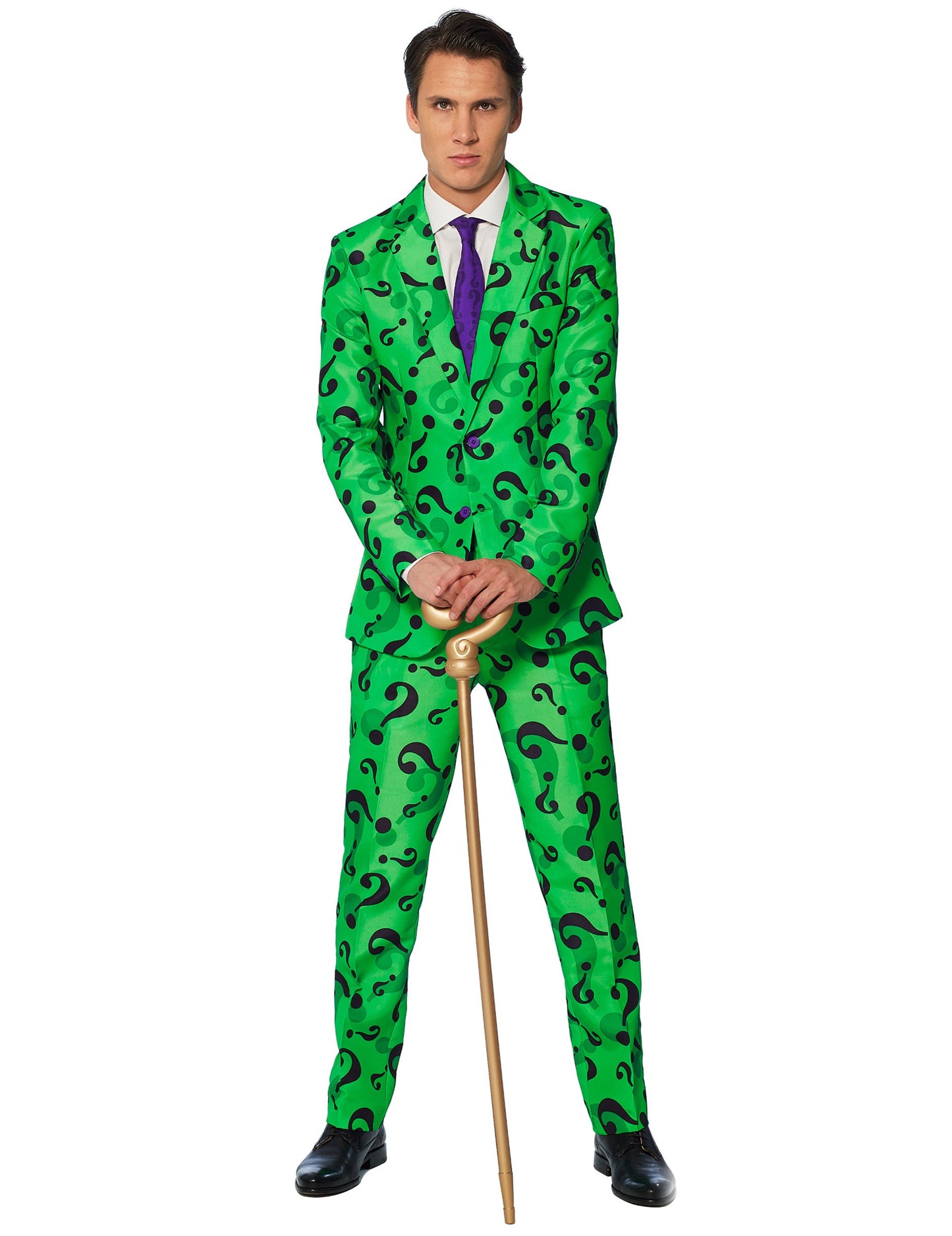 Costum Domnul Riddler pentru adulți Suitmeister