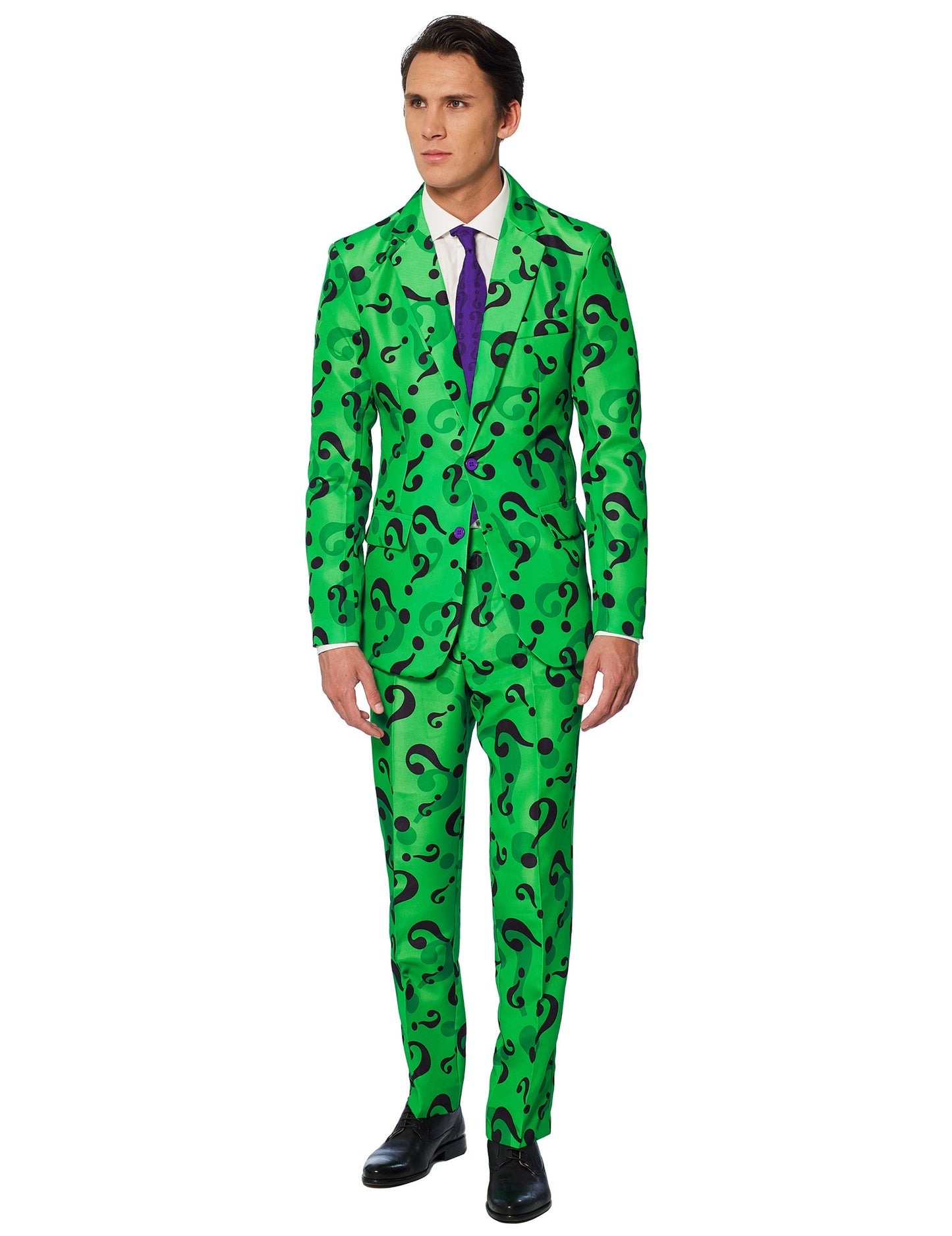 Costum Domnul Riddler pentru adulți Suitmeister