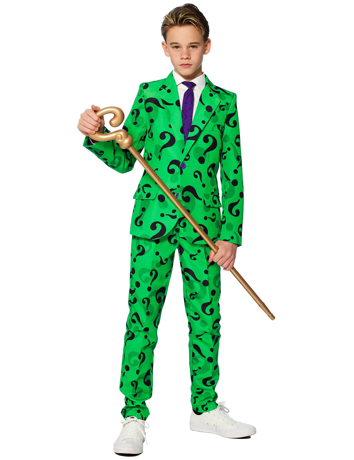 Costum Domnule Riddler Copil Suitmeister