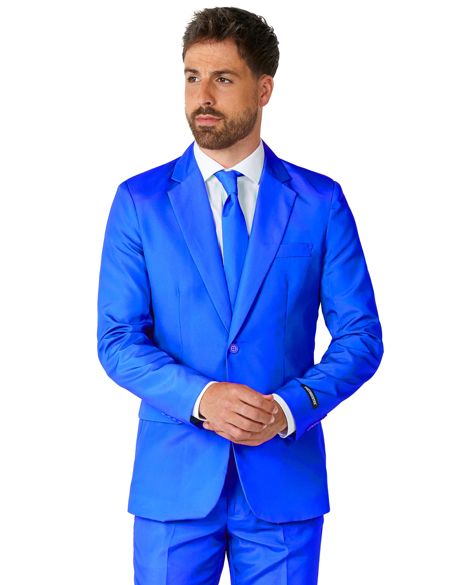 Costum Mr. Solid Bleu Man Suitmeister